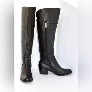 Vince Camuto Leather Knee-High Boots